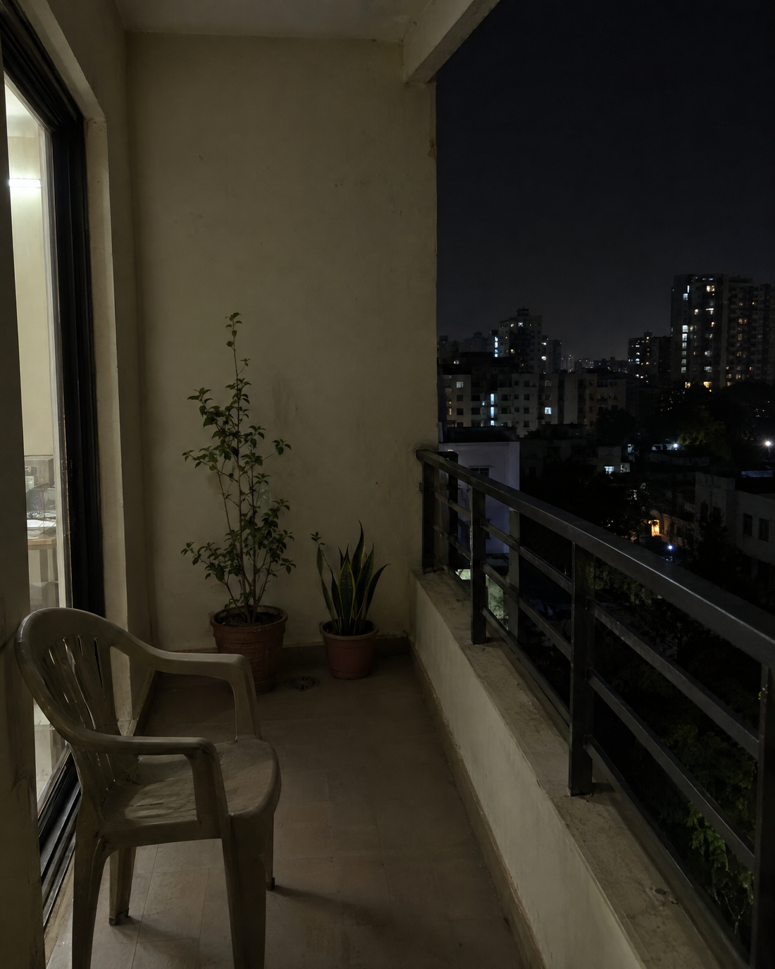 Balcony before